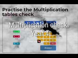 The Multiplication Tables Check (MTC) Year 4. #maths #ks2 #learning #education