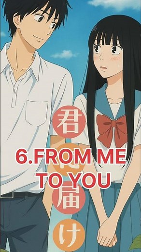 top 10 best highschool romance anime #anime