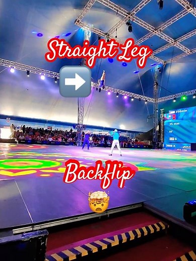 Backflip from a Flying Bar – Garden Bros Circus WOW Moment