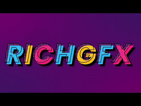 Pop Art Text Effect Design in Adobe Illustrator