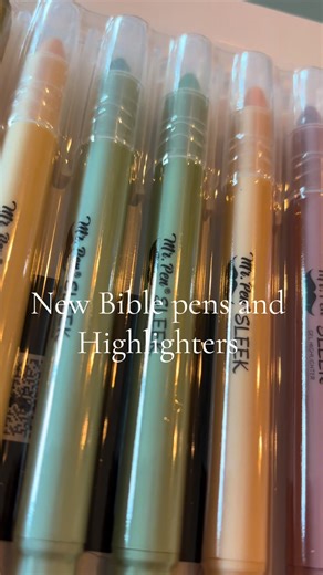 New Bible Pens and Highlighters for Effective Note-Taking