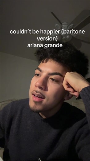 Baritone Cover of 'Couldn't Be Happier' by Ariana Grande