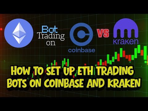 How to set up ETH trading bots on Coinbase and Kraken