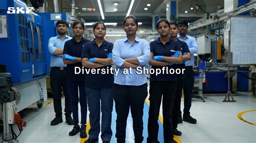 Breaking stereotypes. Building futures. At SKF, we believe progress in manufacturing isn’t just about innovation in technology - it’s about innovation in thinking. That’s why we are committed to breaking gender stereotypes and building an inclusive future where women are not only participants but leaders. Across our factories, we are creating equal opportunities by actively empowering women with the skills, tools and environment they need to thrive. From the shop floor to leadership roles, women