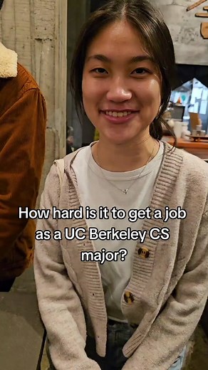 How hard is it to get a job or internship in software engineering as a UC Berkeley computer science major? #ucberkeley #computersciencemajor #breakintotech