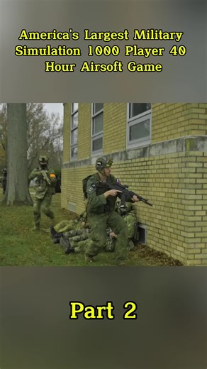 America’s Largest Military Simulation 1000 Player 40 Hour Airsoft Game#MilitaryUSA#SimulationCenter#SpecialForces#ExtremeTraining#ViralMilitary