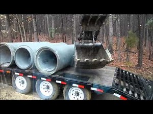 Loading, Securing, and Unloading Pipe