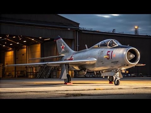 The Legendary MiG-17 – Soviet Jet Fighter That Shook the Skies!" 🚀✈️