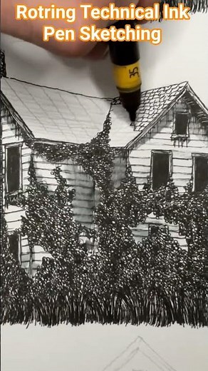 Rotring Technical Ink Pen Sketing