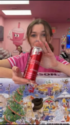 Day 4- 12 days of Red Bull advent calendar pomegranate Red Bull vanilla syrup vanilla cream | Filthy Fizz