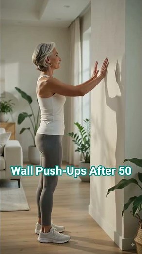 Wall Push-Ups for Seniors | Build Upper-Body Strength After 50