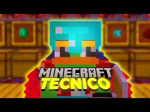 HICE UN MEGAORGANIZADOR DE OBJETOS EN MI MUNDO TECNICO DE MINECRAT