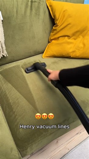 The best vacuum cleaner for vacuum lines 😍 #vacuumlines #cleaning #vacuum #myhenryuk #henryvacuum | MyHenry