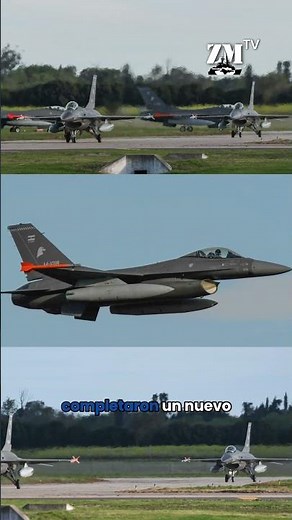 🇦🇷 12 of 24: Argentina completes half of its F-16 fleet with the arrival of the second batch in t...