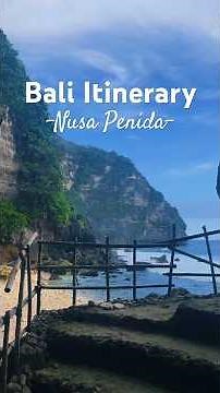 Bali itinerary, Nusa Penida edition