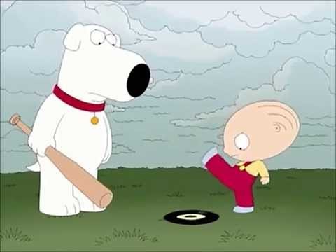 Stewie and Brian destroy bird is the word record