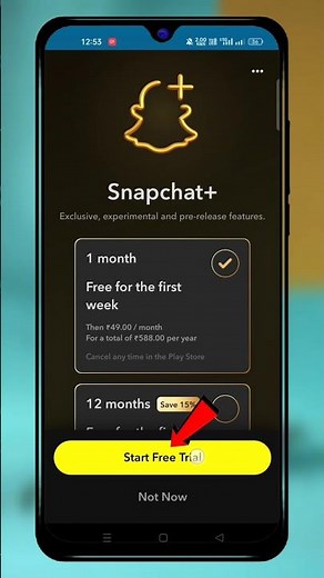 How To Get Subscription On Snapchat Plus 😎 Snapchat Plus Features #shorts