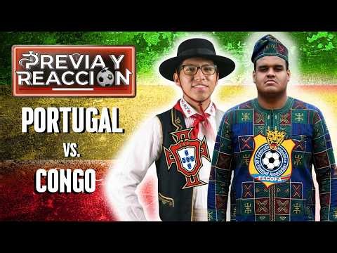 PORTUGAL vs RD CONGO | Narración + reacción + análisis del partido ⚽