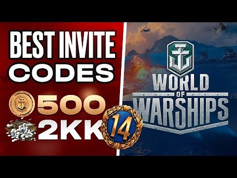 World of Warships Invite Codes & Bonuses 2025 | Bonuses for new players | Free Premium Ships