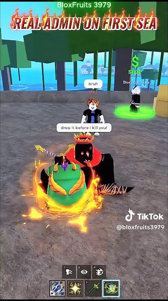 Admin 🥰😍😎#bloxfruits #robloxfyp