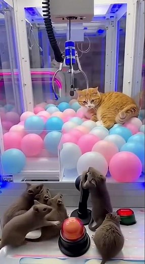 Animals Play The Claw Machine, But The ENDING Changes Everything! 🤣#FunnyAnimals #UnexpectedEnding
