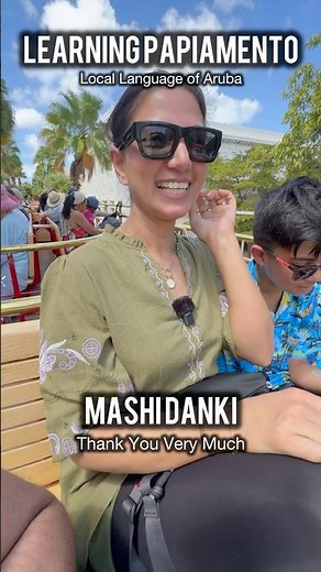 THIS IS ARUBA'S LOCAL LANGUAGE - PAPIAMENTO #travel #cruise #aruba #papiamento #language