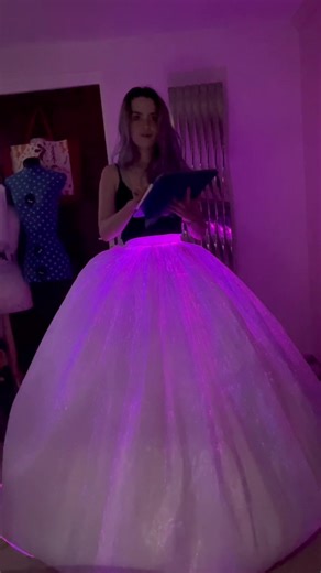 Bioluminescent Fiber Optic Dress - Disney Fashion Inspiration