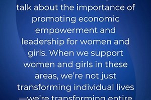 Promoting economic empowerment for women