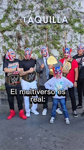 El Lic.chador on Instagram: "El multiverso es Real @cmyoshiiomega @gerby_oficial @kane_rodrigo . . . . . . . . . . . . . . .. #ellicchador #wwe #aew #luchalibre #wrestling #cmll #romanreigns #aewontnt #aaa #luchador #rampage #royalrumble #summerslam #wrestlemania #aewdynamite #moneyinthebank #wewantwwepleinmexico #wweplemexico"