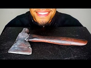 ASMR EDIBLE TOOL JERRY REAL MOUTH EATING SOUNDS TALKING *CHOCOLATE FOOD TOOLS* MUKBAN