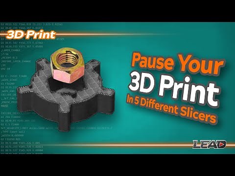 Pausing a 3D Print with Different Slicers | Prusa | Orca | Creality | Cura