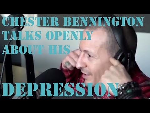 Chester Bennington explaining his struggle with Depression. It was a cry for help