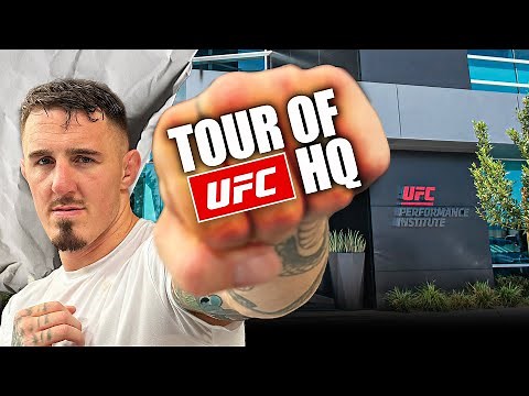 UFC HQ Behind The Scenes Tour | Tom Aspinall