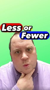 Less vs Fewer | English Lingo