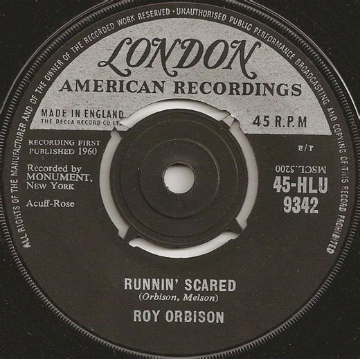 Roy Orbison - Runnin' Scared