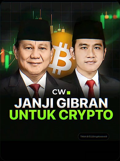 Janji wakil presiden Indonesia, Gibran Rakabuming Raka yang akan menyiapkan ahli ahli Blockhain, Cyber security, dan Crypto untuk hiliris digital🙌🏻 Semoga masa depan Crypto di Indonesia bisa semakin maju🥶 🐋 Selamat Bekerja Pak Prabowo Dan Gibran🫡🔥 #blockchain #crypto #bitcoin #timothyronald #academycrypto #investor #traders #sukses #teknologi #properti #cryptocurrency #prabowo #gibran