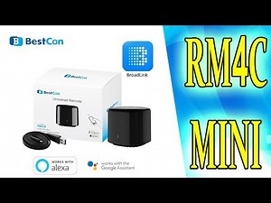 CONTROLE UNIVERSAL - RM4C MINI - BROADLINK - UNBOXING E CONFIGURAÇÃO