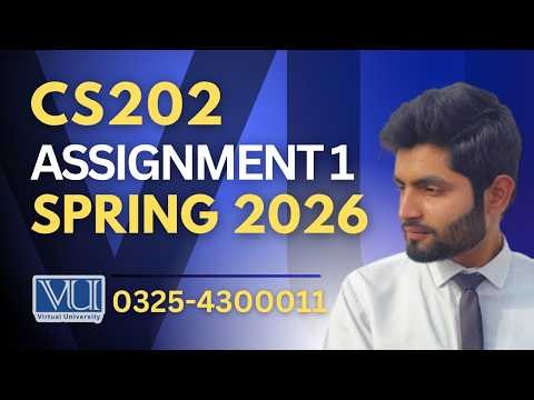 🔴CS202 assignment 1 solution 2026 | CS202 assignment 1 solution spring 2026