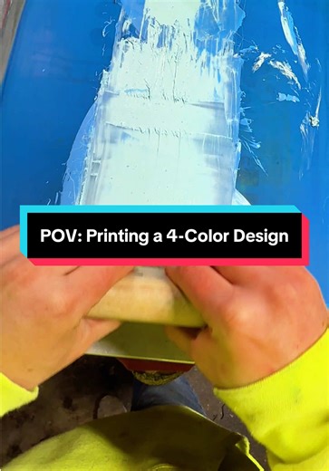 Four-Color Screen Print Process Unveiled