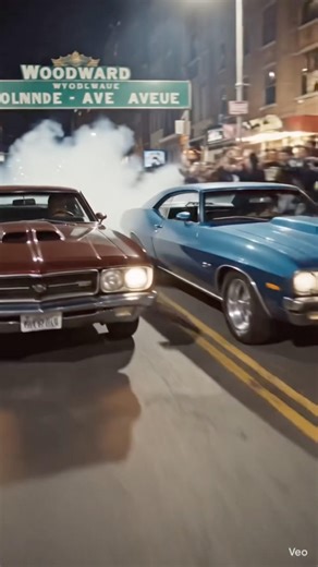 70’s Racing Woodward Ave. Memories Lost in Time #car #racing #automobile #streetracing #1970s