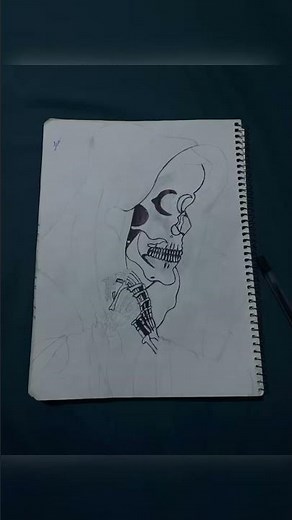 Dibujo santa muerte