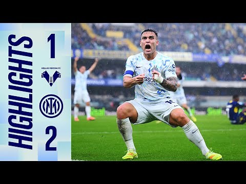 ZIELINSKI’S BEAUTY AND THE LATE WINNER | VERONA 1-2 INTER | SERIE A 25/26 HIGHLIGHTS 🇬🇧