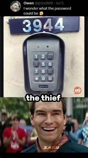 When the Password Is Hiding in Plain Sight 😂🔢#Meme #FunnyVideo #Relatable #SecurityFail #Comedy
