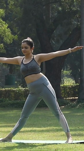 8.8K views · 425 reactions | Utthita Trikonasana, also known as the...