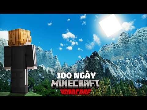 Mình Sinh Tồn 100 Ngày Trong Minecraft Vùng Hoang Dã Alaska Siêu Khó Phần 2 !!