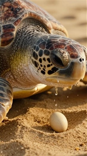 “Why This Turtle Looks Like It’s Crying 😳”