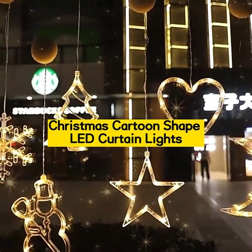 Christmas Decoration Christmas Tree Window Wall Decoration Light Safety LED Christmas Lights