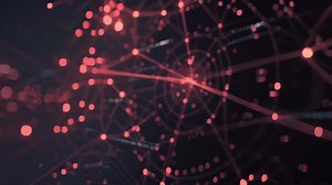 A graphical representation of the number of failed login attempts revealing patterns that could suggest a coordinated attack.