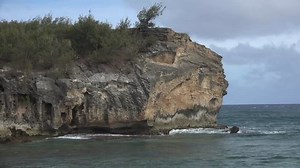 Poipu Beach on the island of Kauai Hawaii