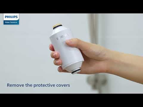 Philips Water Shower filter AWP1775 how to use guideline